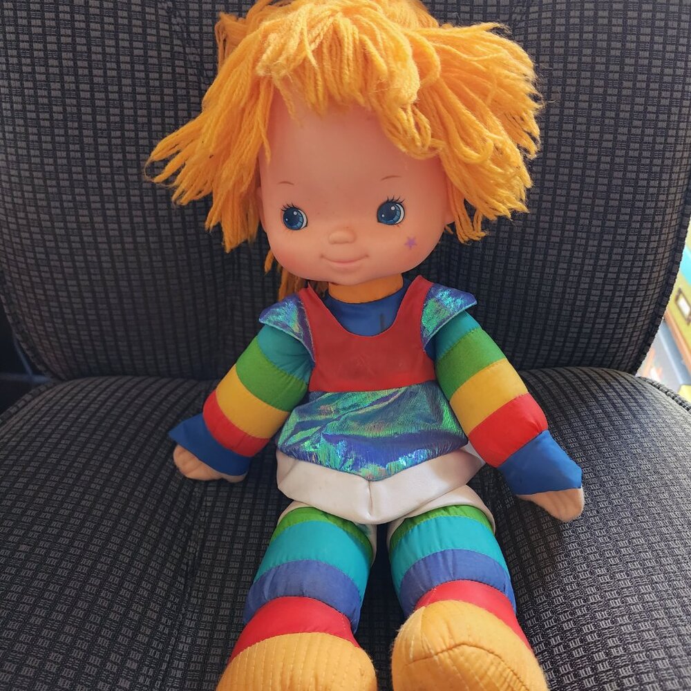 Vintage Rainbow Brite Doll 1983 10 inch tall